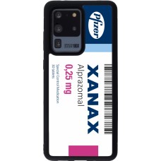Coque Samsung Galaxy S20 Ultra - Silicone rigide noir Xanax Alprazolam 2025