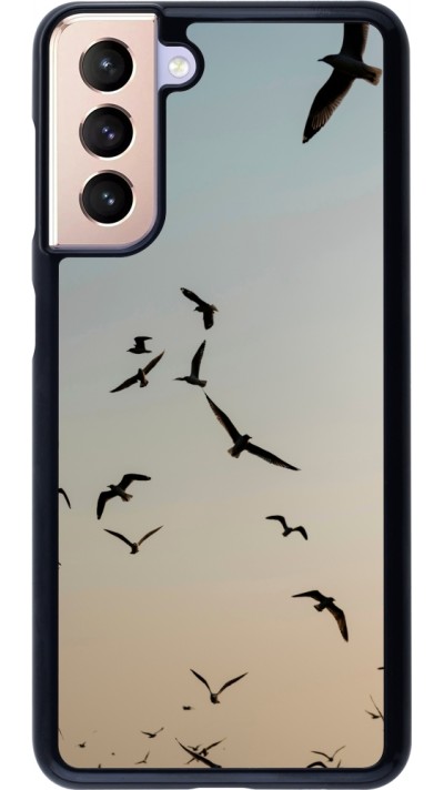 Coque Samsung Galaxy S21 5G - Autumn 22 flying birds shadow
