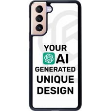 Samsung Galaxy S21 5G Case Hülle - 100% einzigartig erstellt dank Deiner Kreativität und künstlicher Intelligenz (KI)