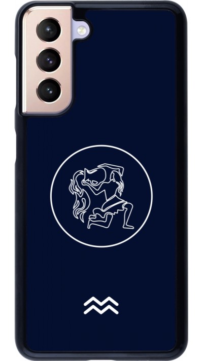 Coque Samsung Galaxy S21 5G - Astrologie Verseau