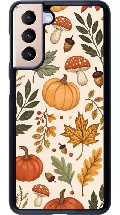 Coque Samsung Galaxy S21 5G - Autumn 25 Autumn pattern