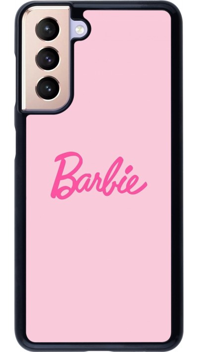 Samsung Galaxy S21 5G Case Hülle - Barbie Text