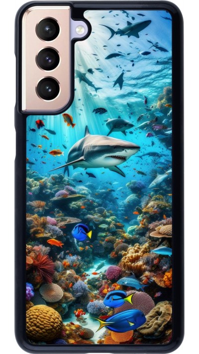 Samsung Galaxy S21 5G Case Hülle - Bora Bora Meer und Wunder