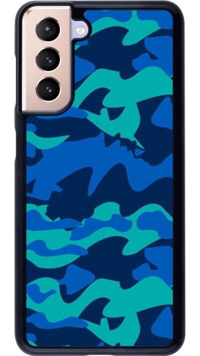 Coque Samsung Galaxy S21 5G - Camo Blue