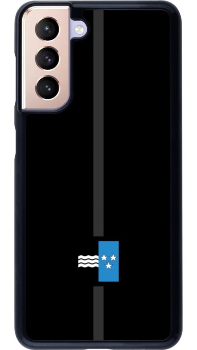 Coque Samsung Galaxy S21 5G - Canton AG noir