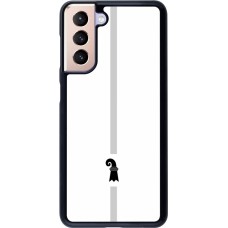 Samsung Galaxy S21 5G Case Hülle - Kanton BS weiss