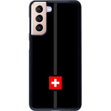 Samsung Galaxy S21 5G Case Hülle - Kanton CH schwarz