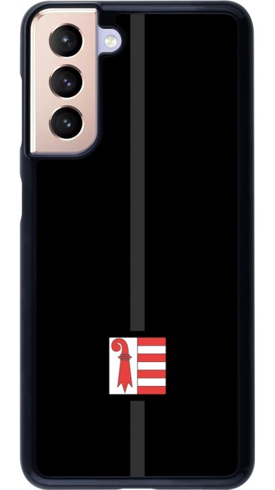 Samsung Galaxy S21 5G Case Hülle - Kanton JU schwarz