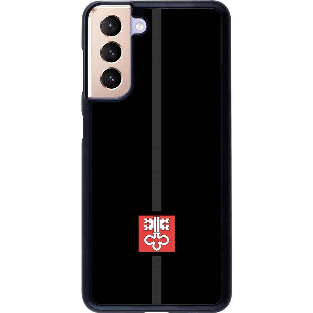 Samsung Galaxy S21 5G Case Hülle - Kanton NW schwarz