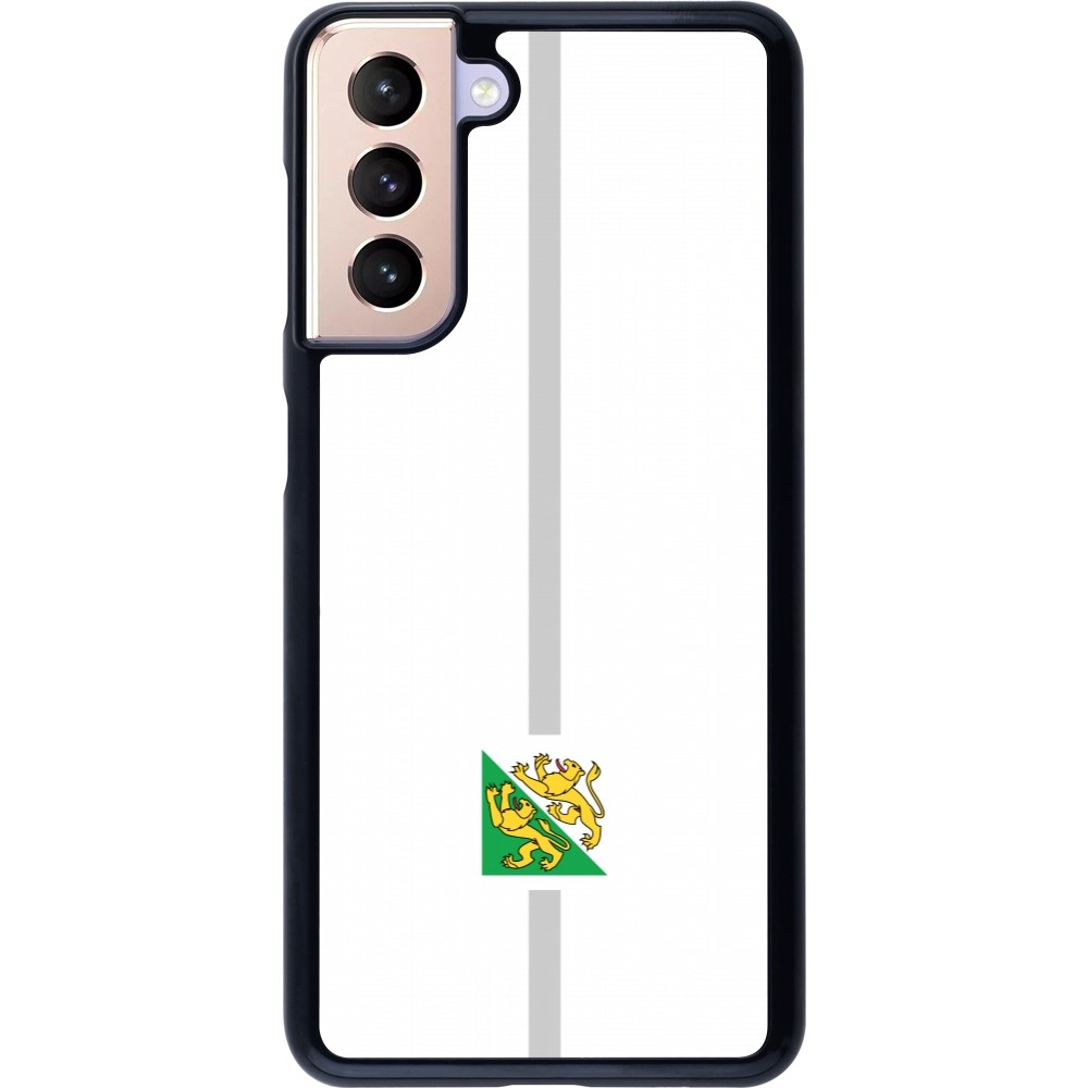 Samsung Galaxy S21 5G Case Hülle - Kanton TG weiss