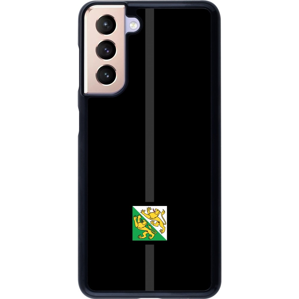 Samsung Galaxy S21 5G Case Hülle - Kanton TG schwarz