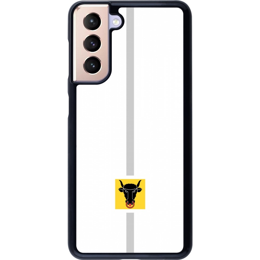 Samsung Galaxy S21 5G Case Hülle - Kanton UR weiss