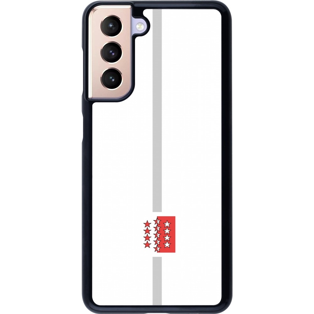 Samsung Galaxy S21 5G Case Hülle - Kanton VS weiss