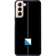 Samsung Galaxy S21 5G Case Hülle - Kanton ZH schwarz
