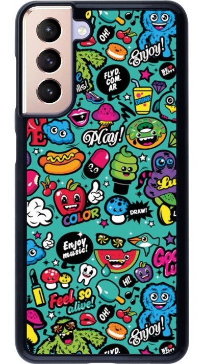 Samsung Galaxy S21 5G Case Hülle - Cartoons old school