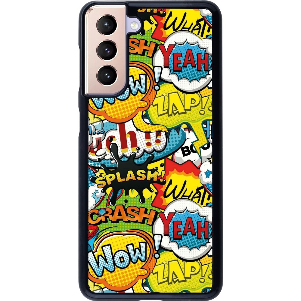 Samsung Galaxy S21 5G Case Hülle - Cartoons slogans
