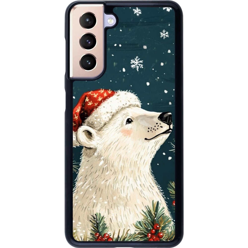 Coque Samsung Galaxy S21 5G - Christmas 25 Bear