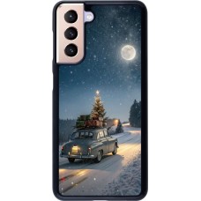 Coque Samsung Galaxy S21 5G - Christmas 25 Car with Tree Xmas