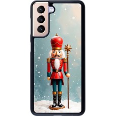 Coque Samsung Galaxy S21 5G - Christmas 25 Nutcracker Snow