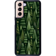Coque Samsung Galaxy S21 5G - Christmas 25 Pattern Xmas Tree