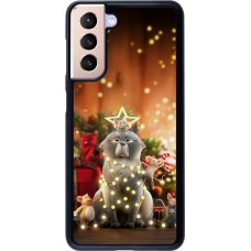 Coque Samsung Galaxy S21 5G - Christmas 25 Xmas Cat