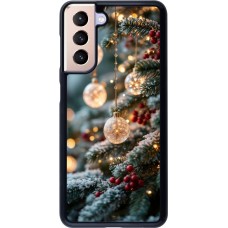 Coque Samsung Galaxy S21 5G - Christmas 25 Xmas Decorated Tree