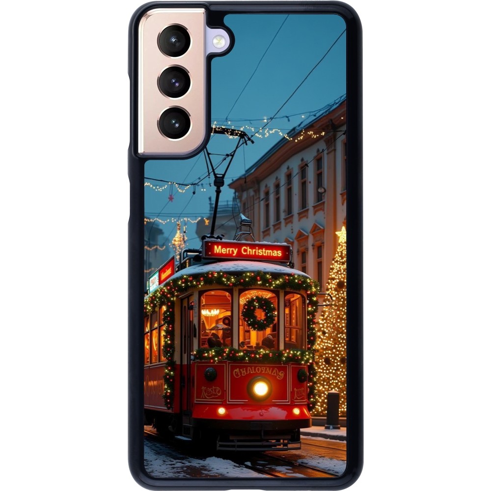 Coque Samsung Galaxy S21 5G - Christmas 25 Xmas Train