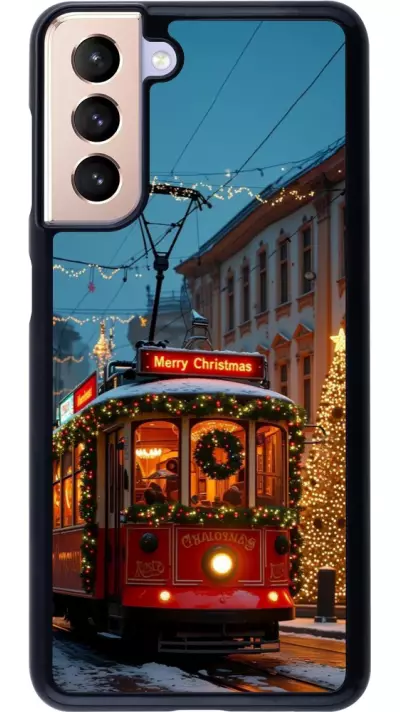 Coque Samsung Galaxy S21 5G - Christmas 25 Xmas Train