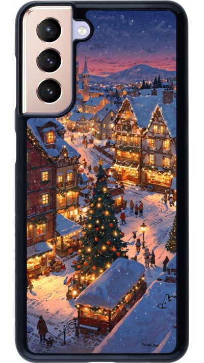 Coque Samsung Galaxy S21 5G - Christmas 25 Xmas Village