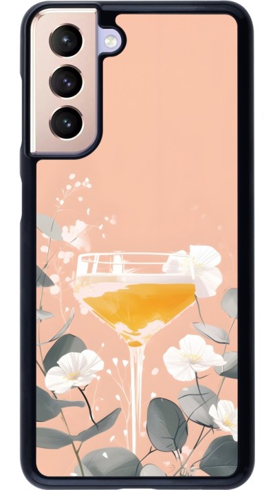 Samsung Galaxy S21 5G Case Hülle - Cocktail Flowers