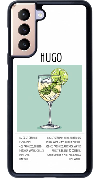 Coque Samsung Galaxy S21 5G - Cocktail recette Hugo