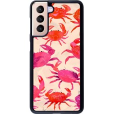 Samsung Galaxy S21 5G Case Hülle - Crabs Paint