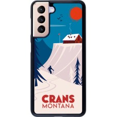 Samsung Galaxy S21 5G Case Hülle - Crans-Montana Cabane