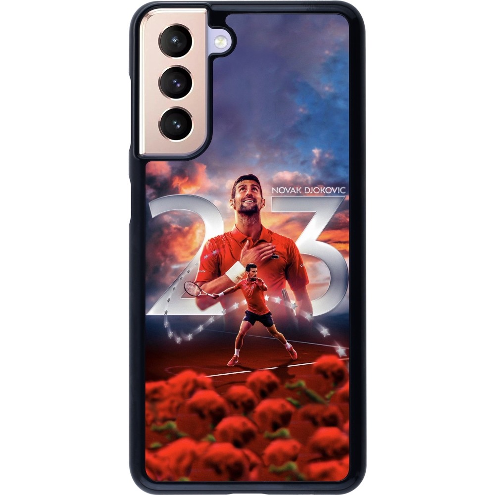 Samsung Galaxy S21 5G Case Hülle - Djokovic 23 Grand Slam