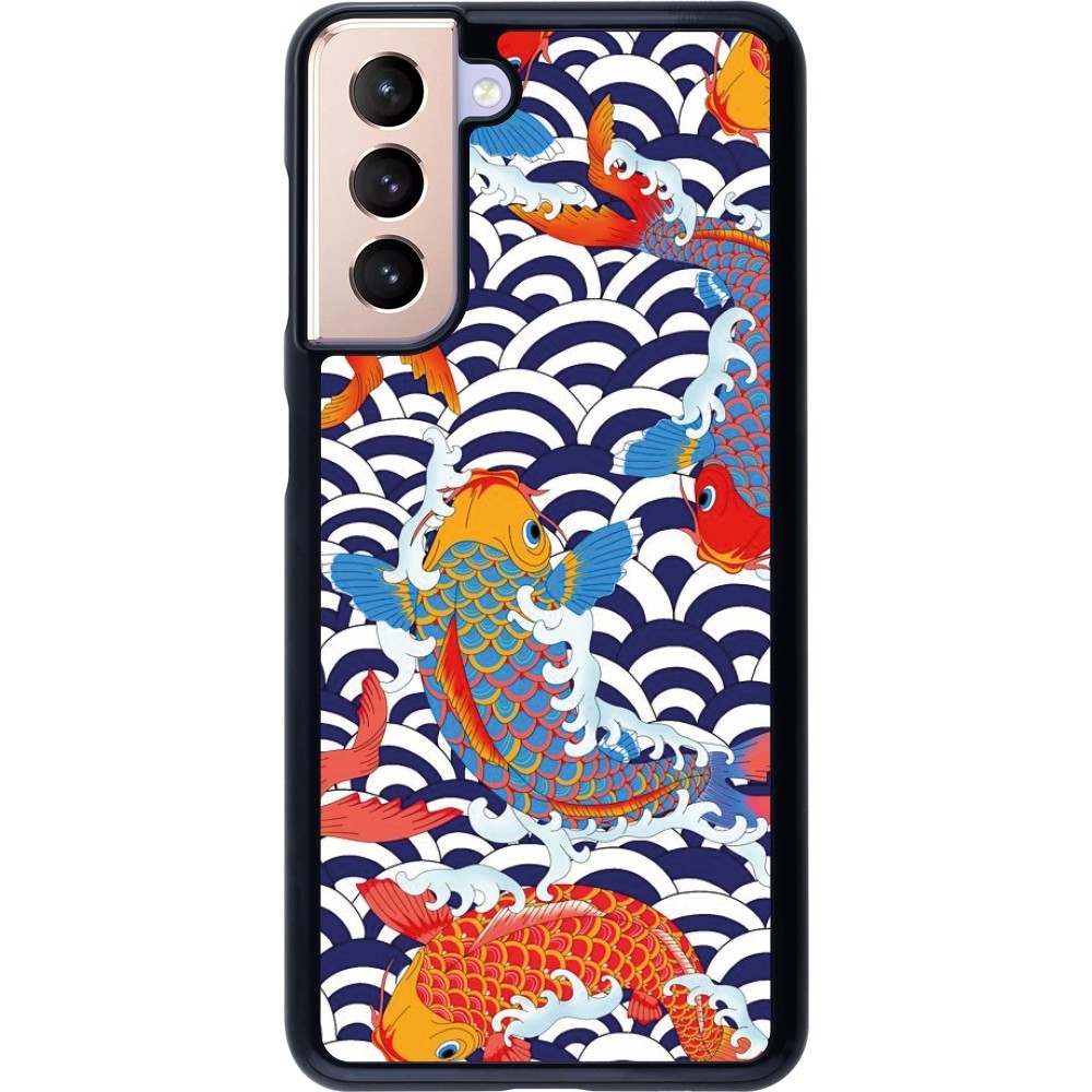 Samsung Galaxy S21 5G Case Hülle - Easter 2023 japanese fish