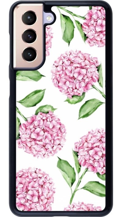 Coque Samsung Galaxy S21 5G - Easter 2024 pink flowers