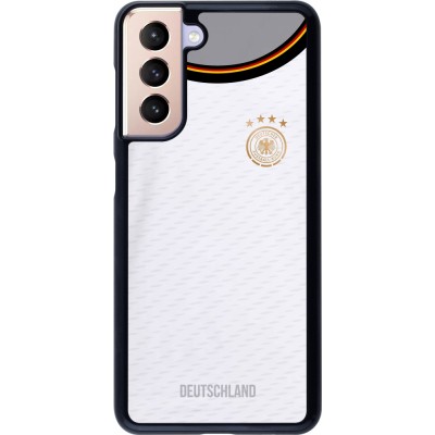 Coque Samsung Galaxy S21 5G - Maillot de football Allemagne 2022 personnalisable