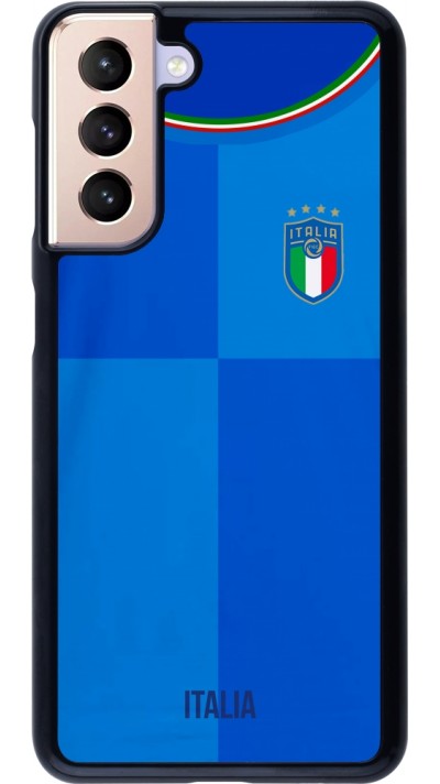 Coque Samsung Galaxy S21 5G - Maillot de football Italie 2022 personnalisable