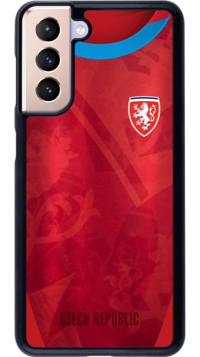 Samsung Galaxy S21 5G Case Hülle - Tschechische Republik personalisierbares Fussballtrikot