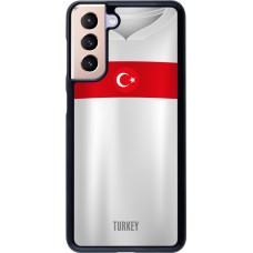 Samsung Galaxy S21 5G Case Hülle - Türkei personalisierbares Fussballtrikot