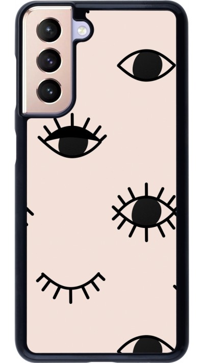 Samsung Galaxy S21 5G Case Hülle - Halloween 2023 I see you