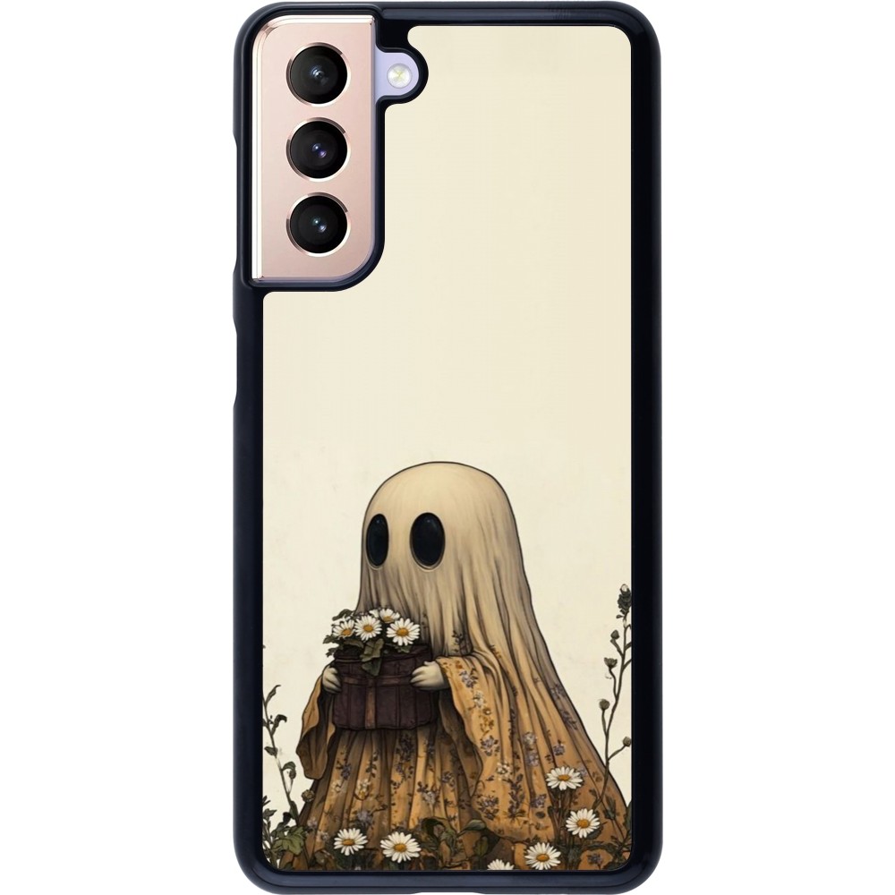 Coque Samsung Galaxy S21 5G - Halloween 2025 Ghost gardener