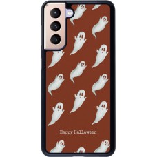 Coque Samsung Galaxy S21 5G - Halloween 2025 Pattern of ghosts