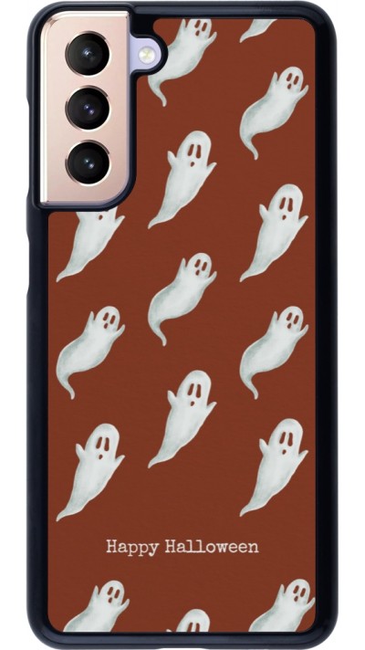 Coque Samsung Galaxy S21 5G - Halloween 2025 Pattern of ghosts