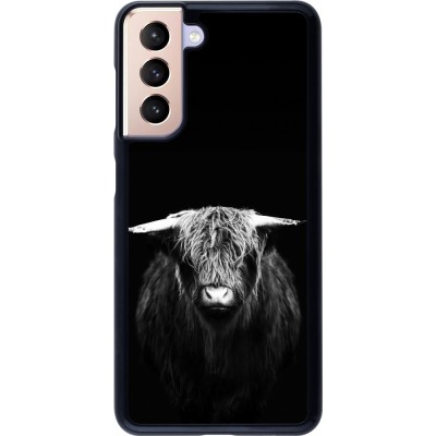 Samsung Galaxy S21 5G Case Hülle - Highland calf black