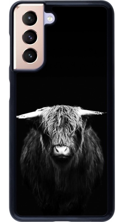 Coque Samsung Galaxy S21 5G - Highland calf black