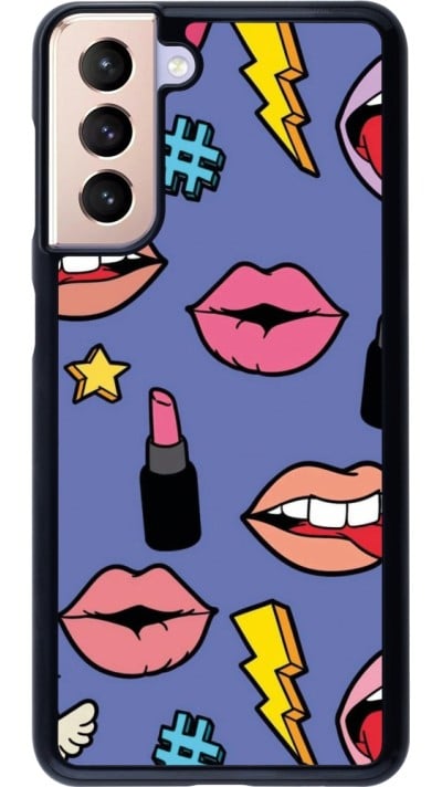 Coque Samsung Galaxy S21 5G - Lips and lipgloss