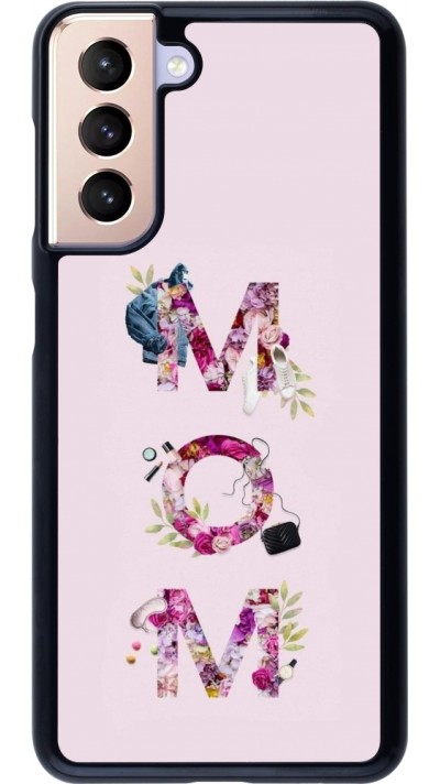 Coque Samsung Galaxy S21 5G - Mom 2024 girly mom