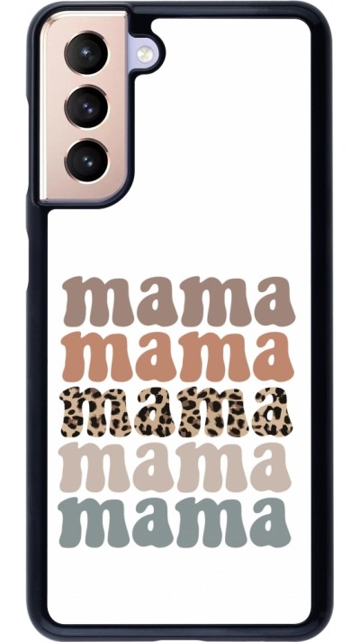 Coque Samsung Galaxy S21 5G - Mom 2024 Mama animal