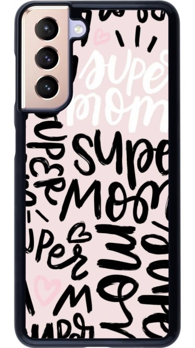 Coque Samsung Galaxy S21 5G - Mom 2024 Super mom